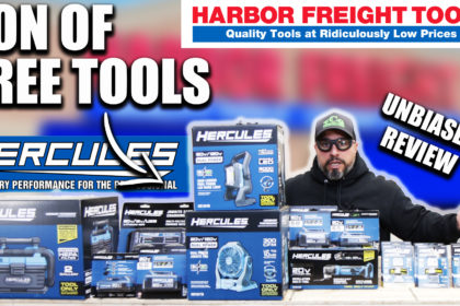 VCG Construction reviews new hercules tools from harbor freight