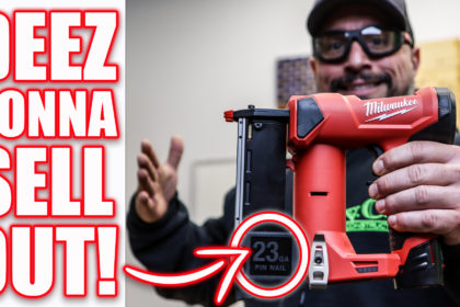 The Milwaukee M12 powered 23 Gauge Pin nailer (2540-20) just released and is finally up for sale RIGHT NOW!