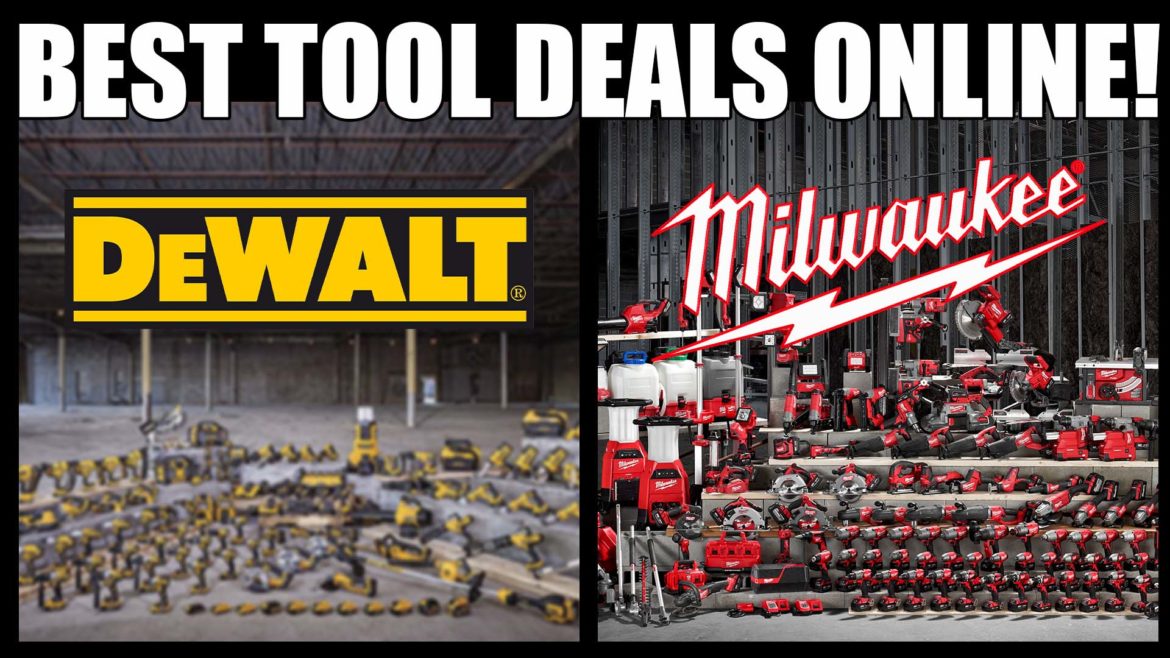 Milwaukee and DeWalt tool deals VCG Construction