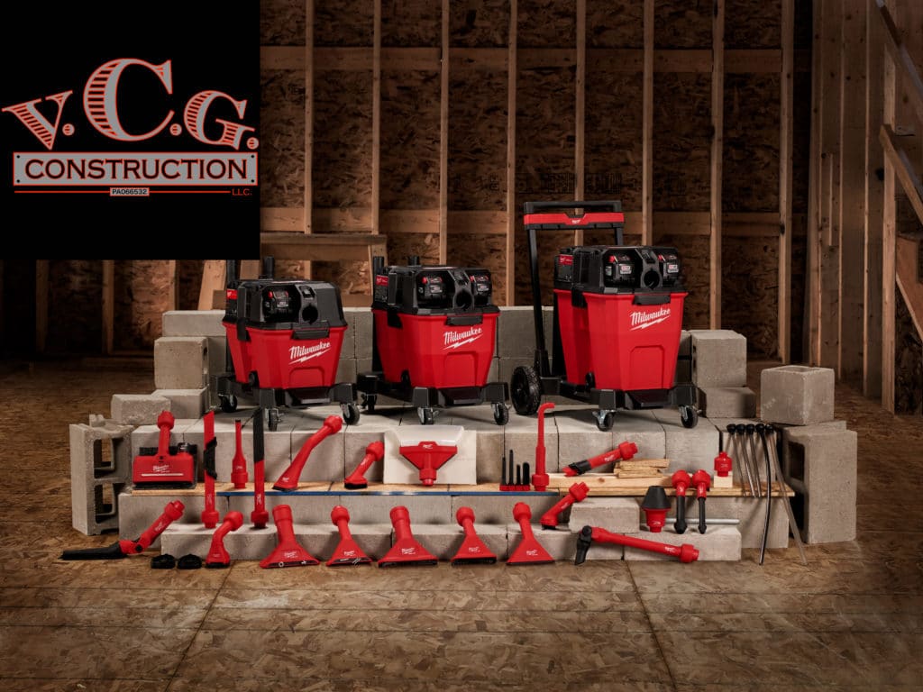 VCG Construction M18 FUEL 6, 9, & 12 GALLON WET/DRY VACUUMS & AIR-TIP  announcement Milwaukee Tool